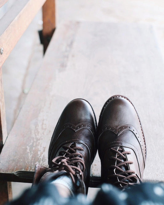 Lace Up Short Boots with Nalinna Li - Atitlan Leather