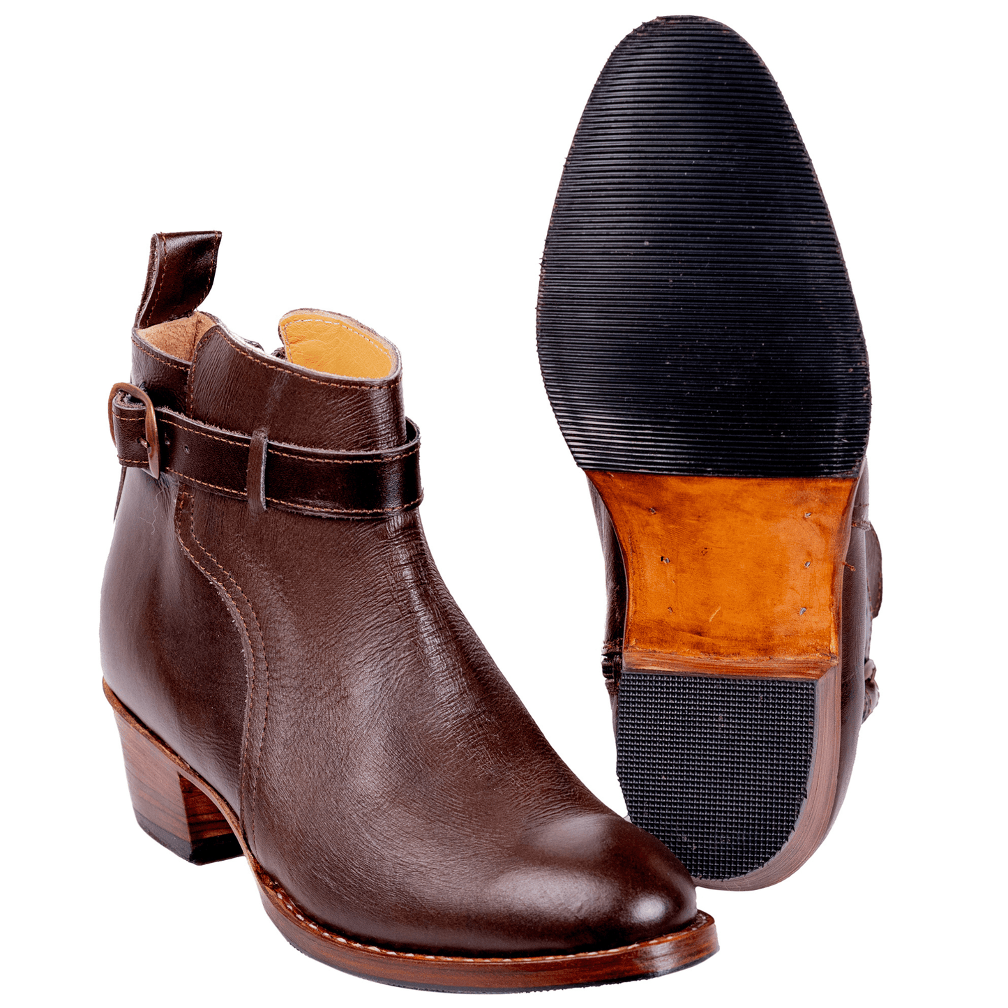 Charmer Leather Ankle Boots - Atitlan Leather