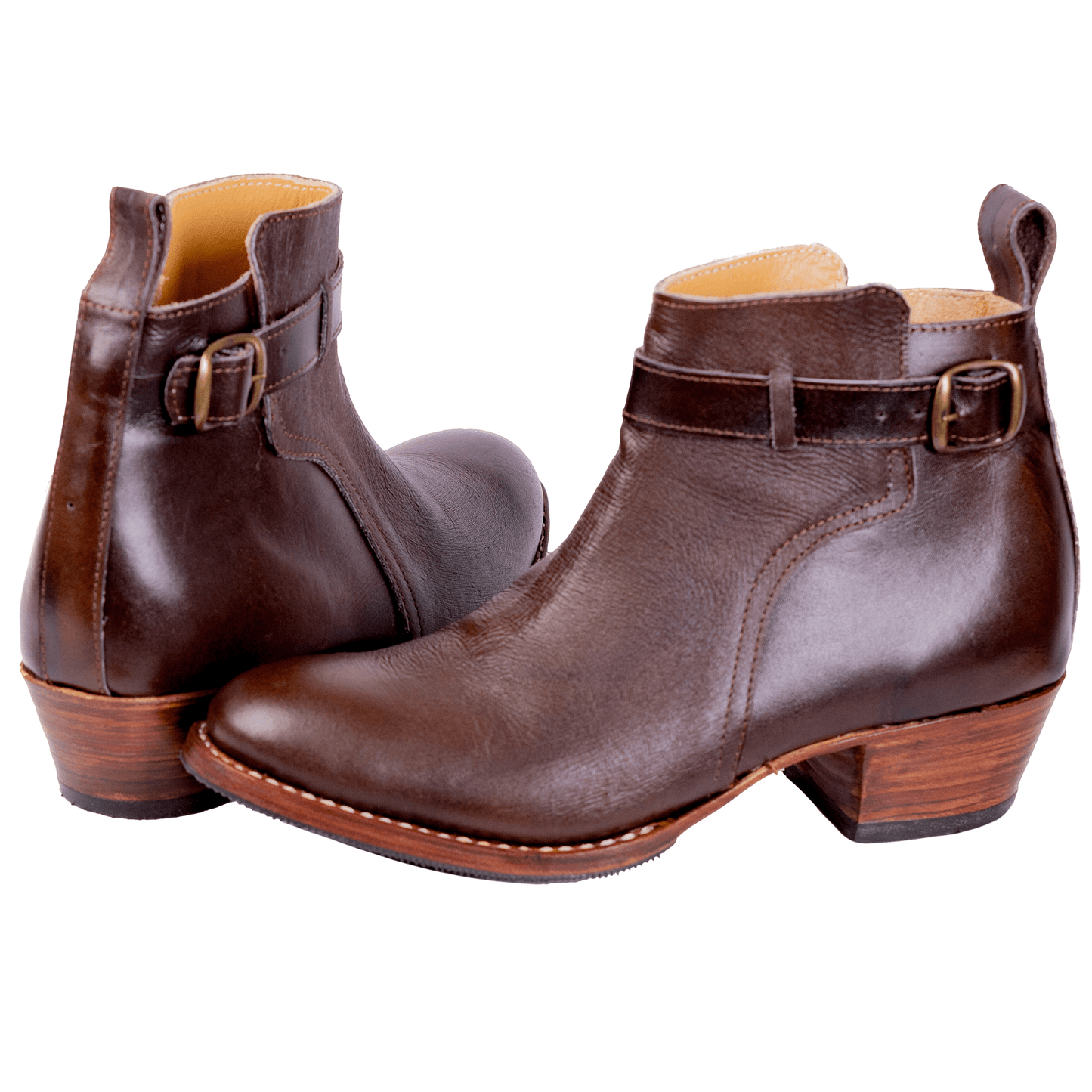 Charmer Leather Ankle Boots - Atitlan Leather