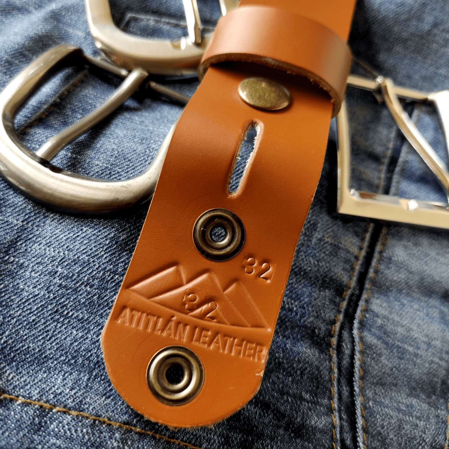 Gena Full Grain Leather Belt - Atitlan Leather