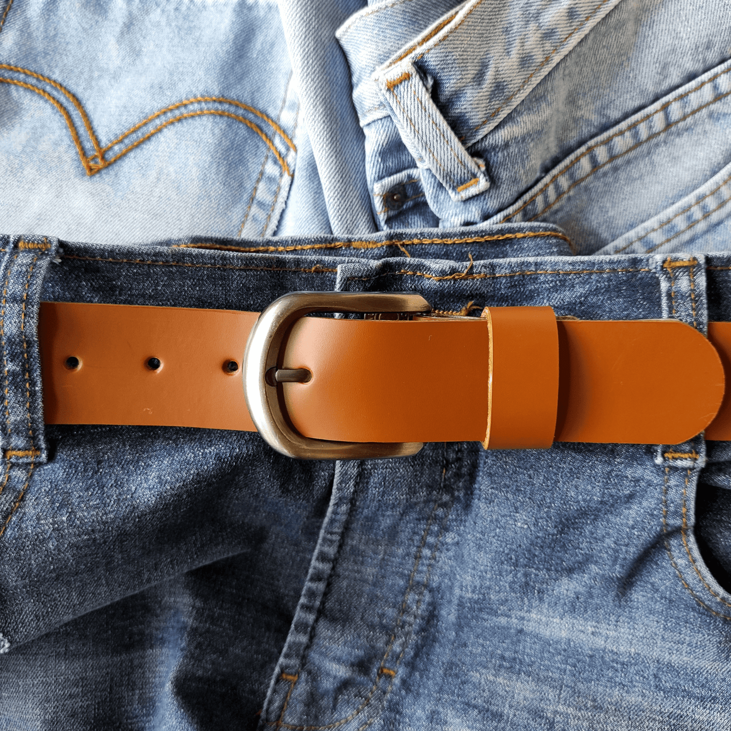 Gena Full Grain Leather Belt - Atitlan Leather