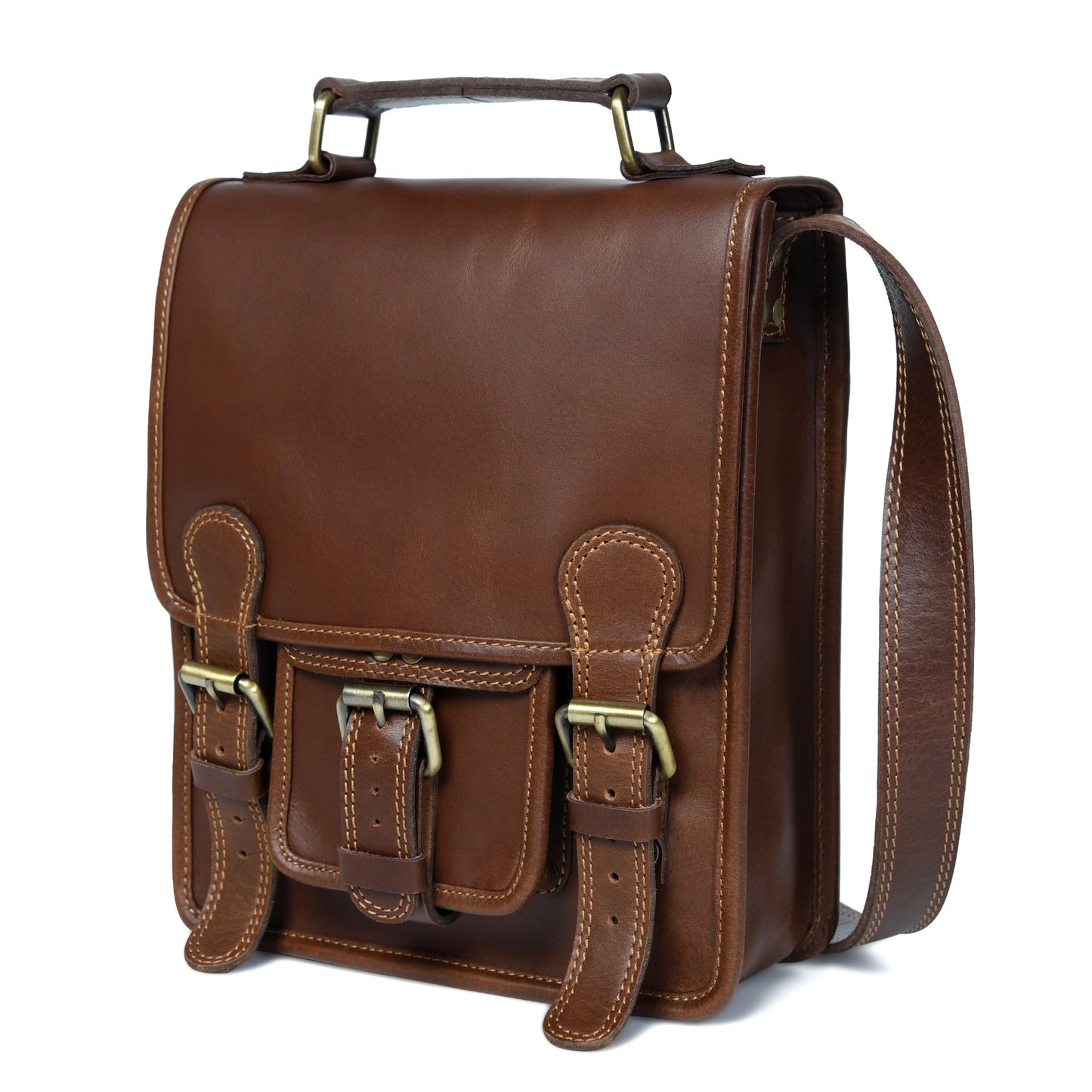 Unique Messenger Bag - Atitlan Leather