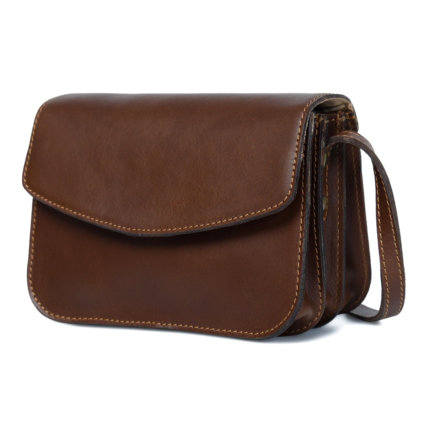 Womens Brown Crossbody Purse - Atitlan Leather