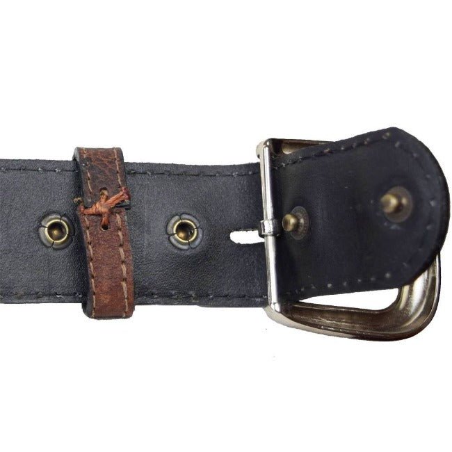 Brown Leather Money Belt - Atitlan Leather