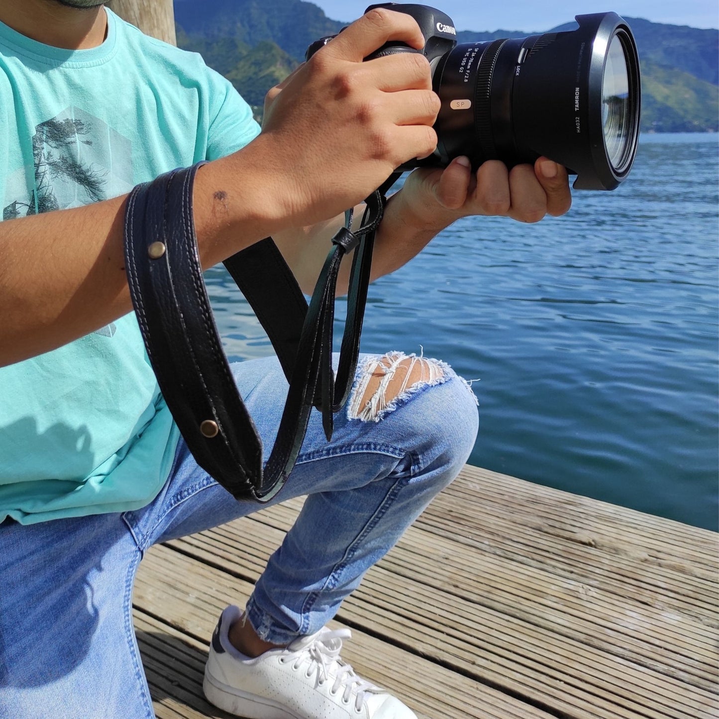 Leather Camera Strap - Atitlan Leather