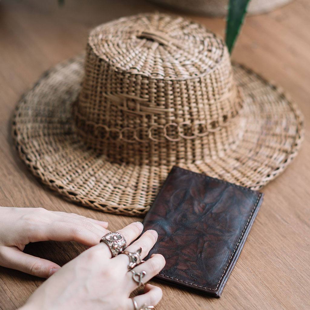 Leather Passport Wallet - Atitlan Leather