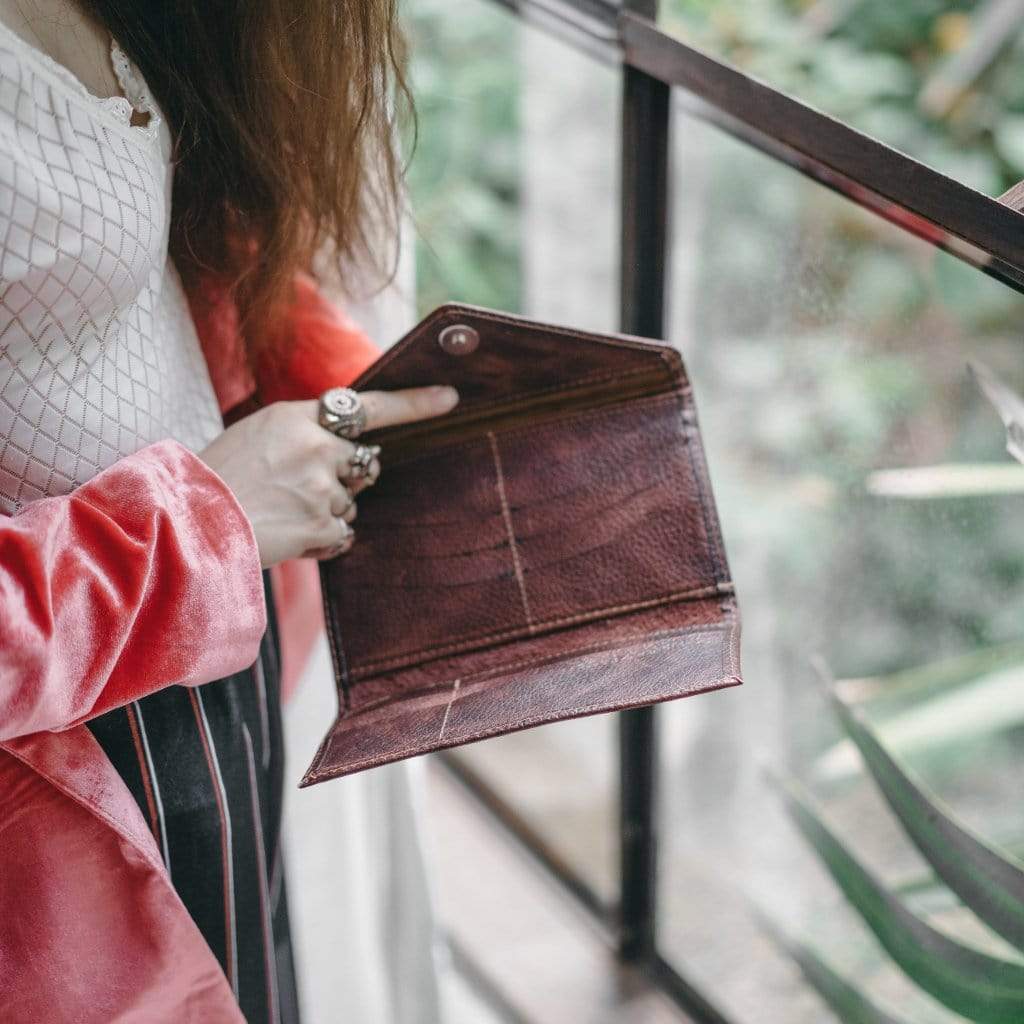 Women's Trifold Leather Wallet - Atitlan Leather