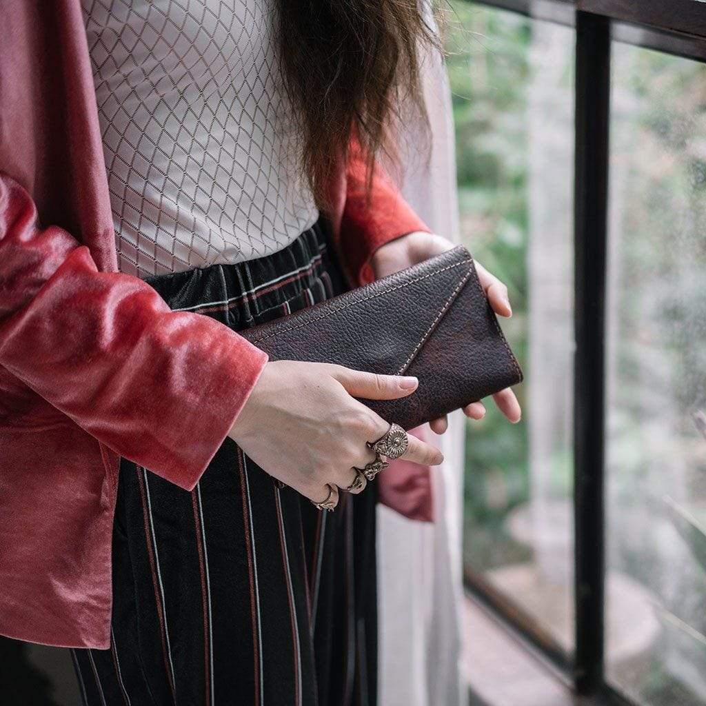 Women's Trifold Leather Wallet - Atitlan Leather