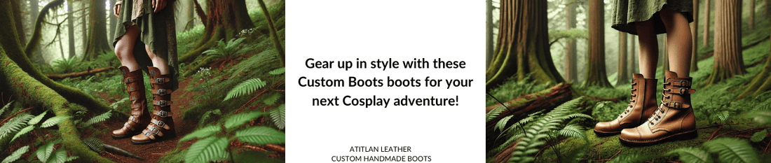 Unleash Your Inner Cyberpunk: The Ultimate Custom Leather Boots for Cosplay - Atitlan Leather