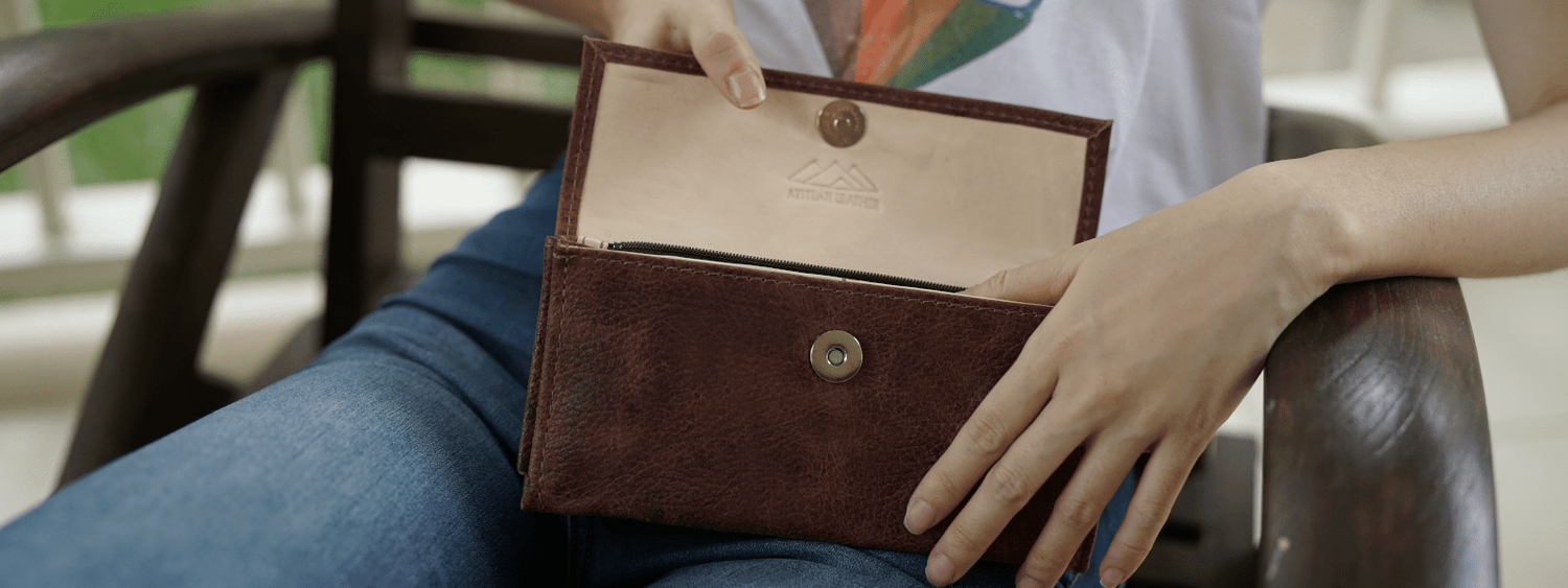 Leather Wallets for Women - Atitlan Leather