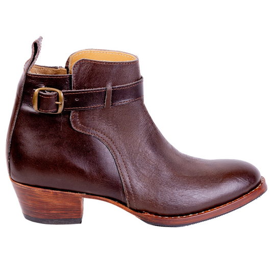 Charmer Leather Ankle Boots