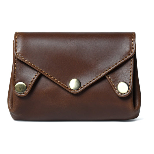 Brown Leather Accordion Wallet - Atitlan Leather