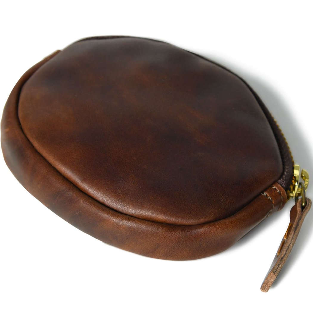 Handmade Leather Coin Purse - Compact & Durable Zipper Pouch - Atitlan Leather
