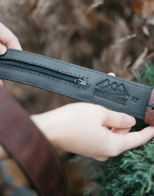Leather Money Belt Collection by Atitlan Leather