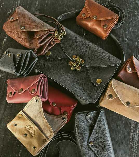 Leather Accordion Wallet Collection