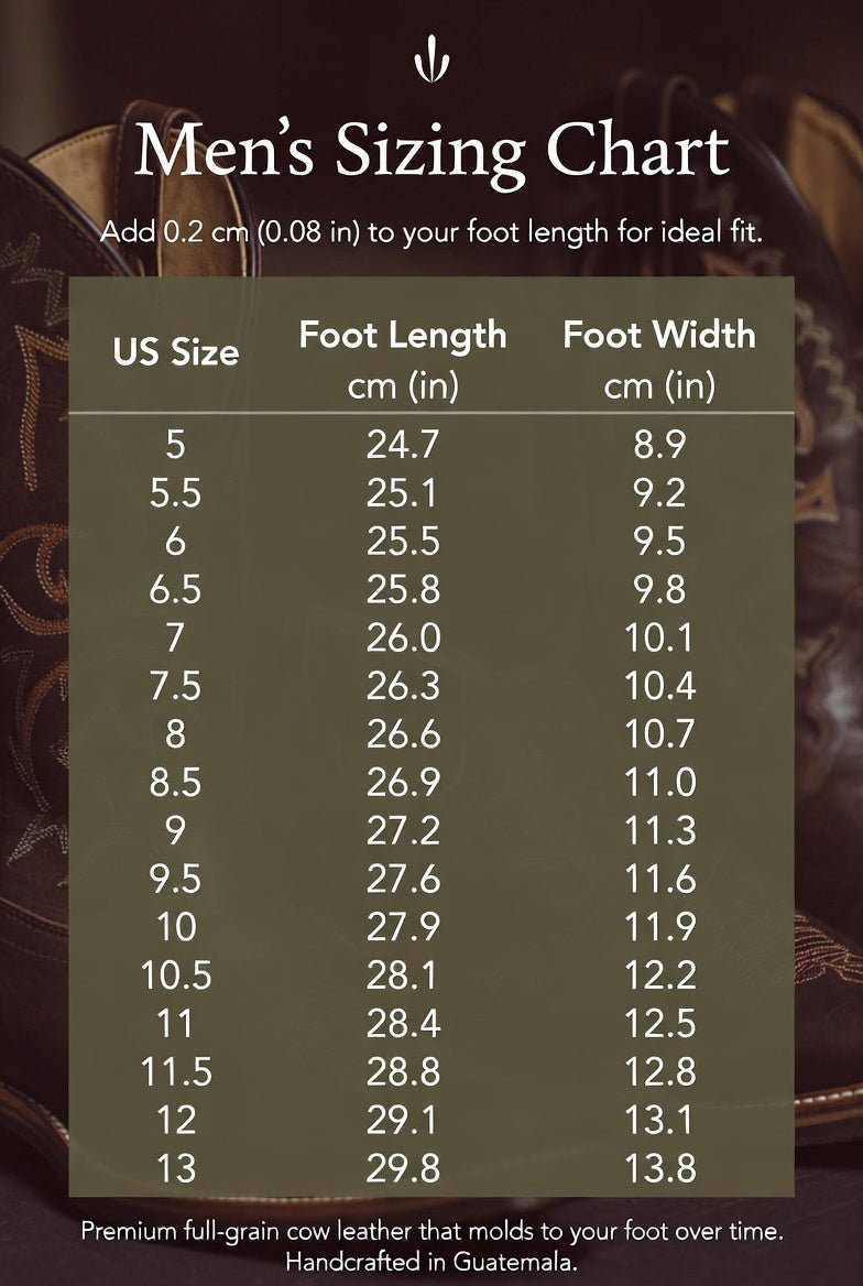 Square Toe Rodeo Cowboy Boots – Handmade Leather, Resoleable Soles - Atitlan Leather