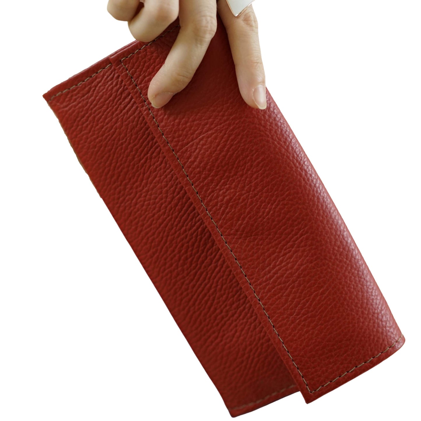 Handmade Ladies Red Wallet - Atitlan Leather