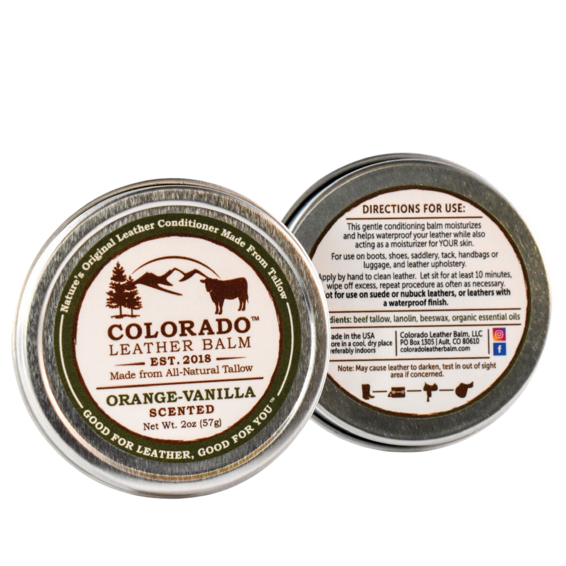 All Natural Leather Balm - Atitlan Leather