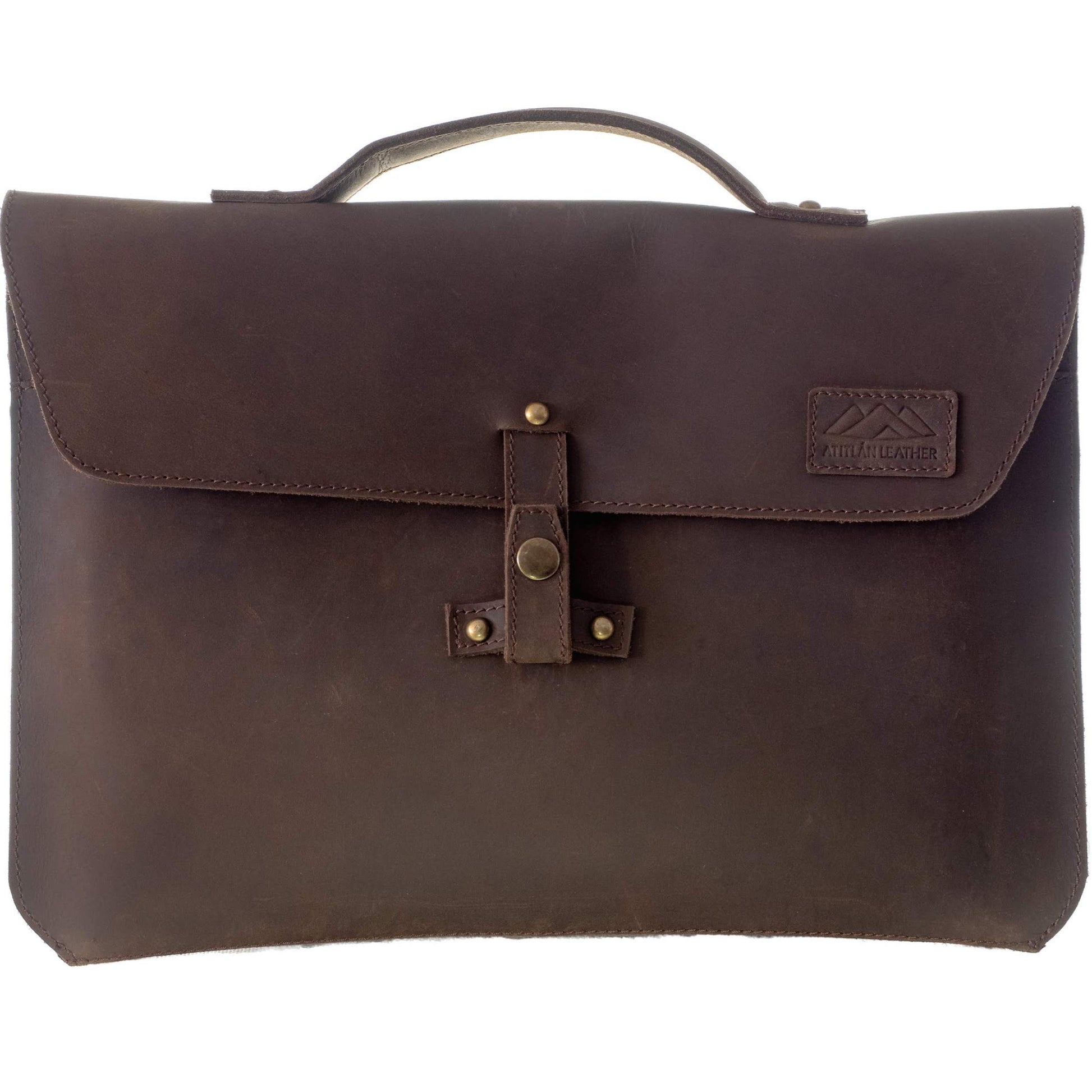 14 Inch Leather Laptop Bag - Atitlan Leather