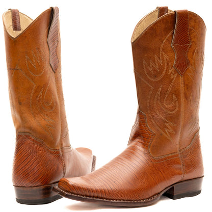 Armadillo Cowboy Boots - Atitlan Leather