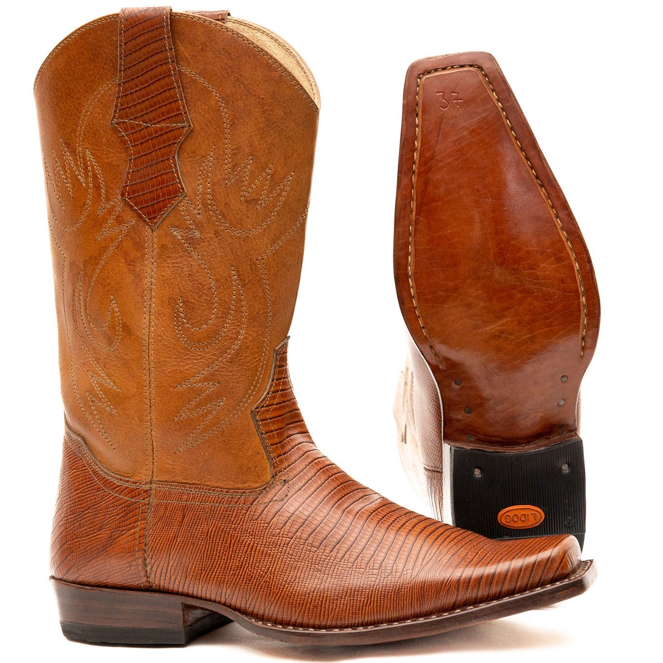 Armadillo Cowboy Boots - Atitlan Leather