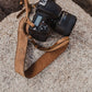 Light Brown Leather Camera Strap - Atitlan Leather