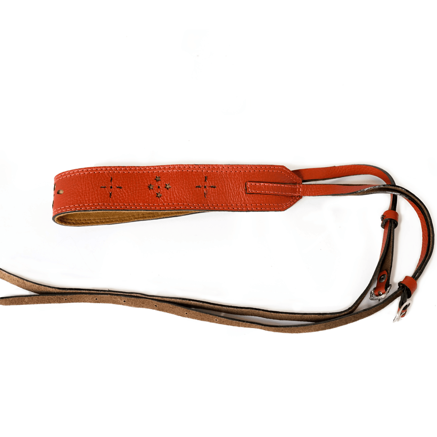 Red Camera Strap - Atitlan Leather