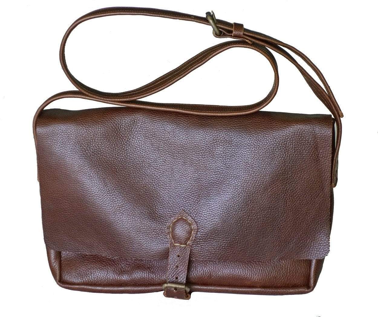 Handmade Leather Messenger Bag - Atitlan Leather
