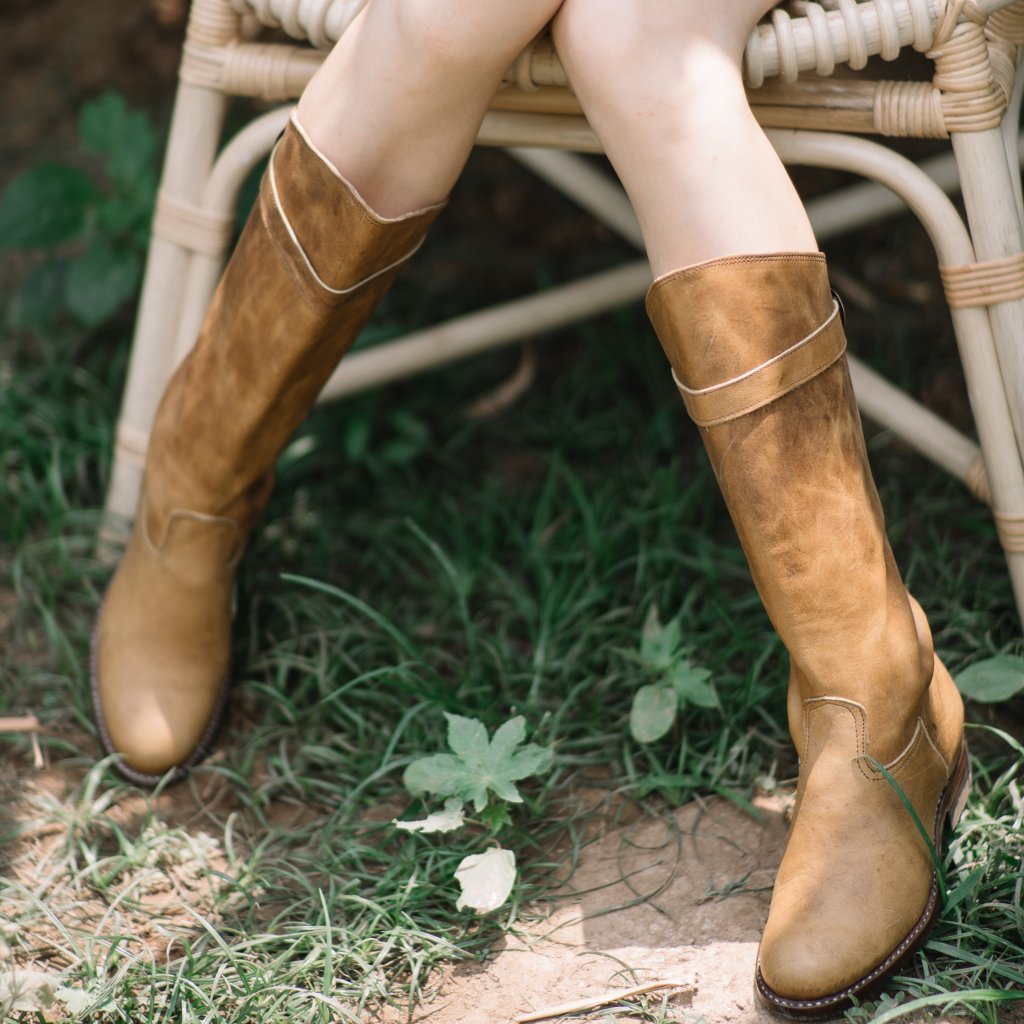 Women's Tall Leather Boots | Handmade Women's Boots