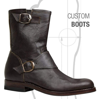 Custom Biker Boots - Atitlan Leather