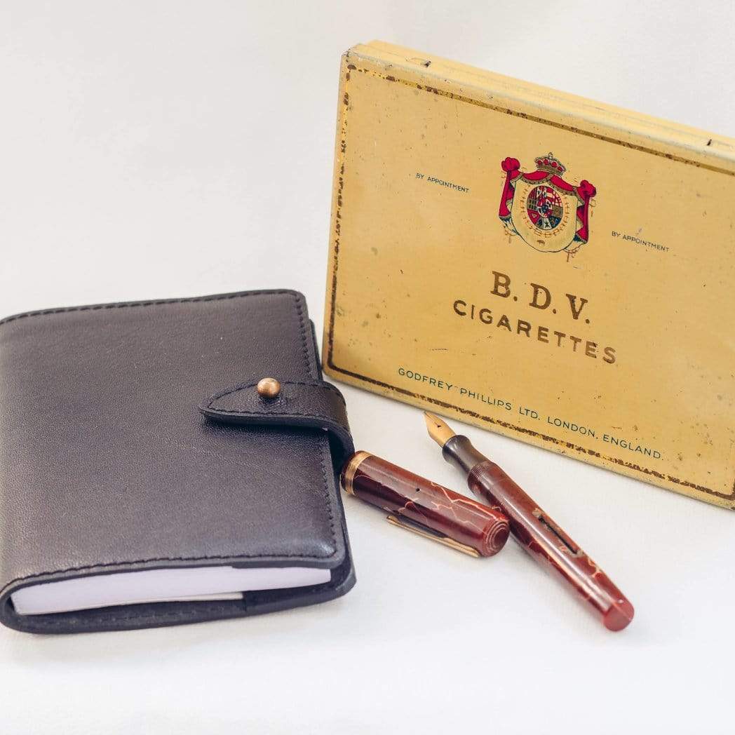Small Black Pocket Journal - Atitlan Leather