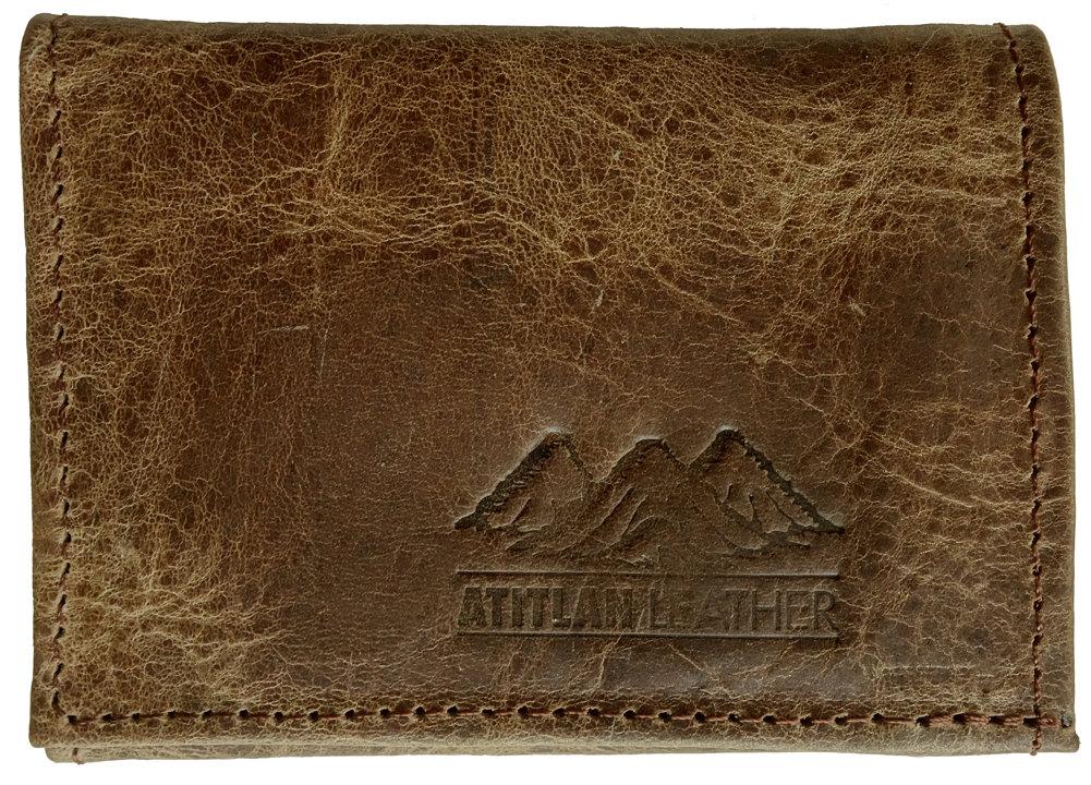 Handmade Leather Trifold Wallet - Atitlan Leather
