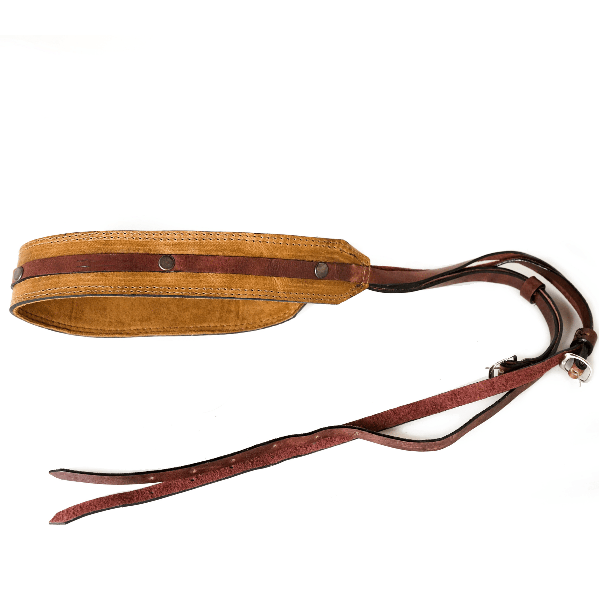Dual Color Leather Camera Strap - Atitlan Leather