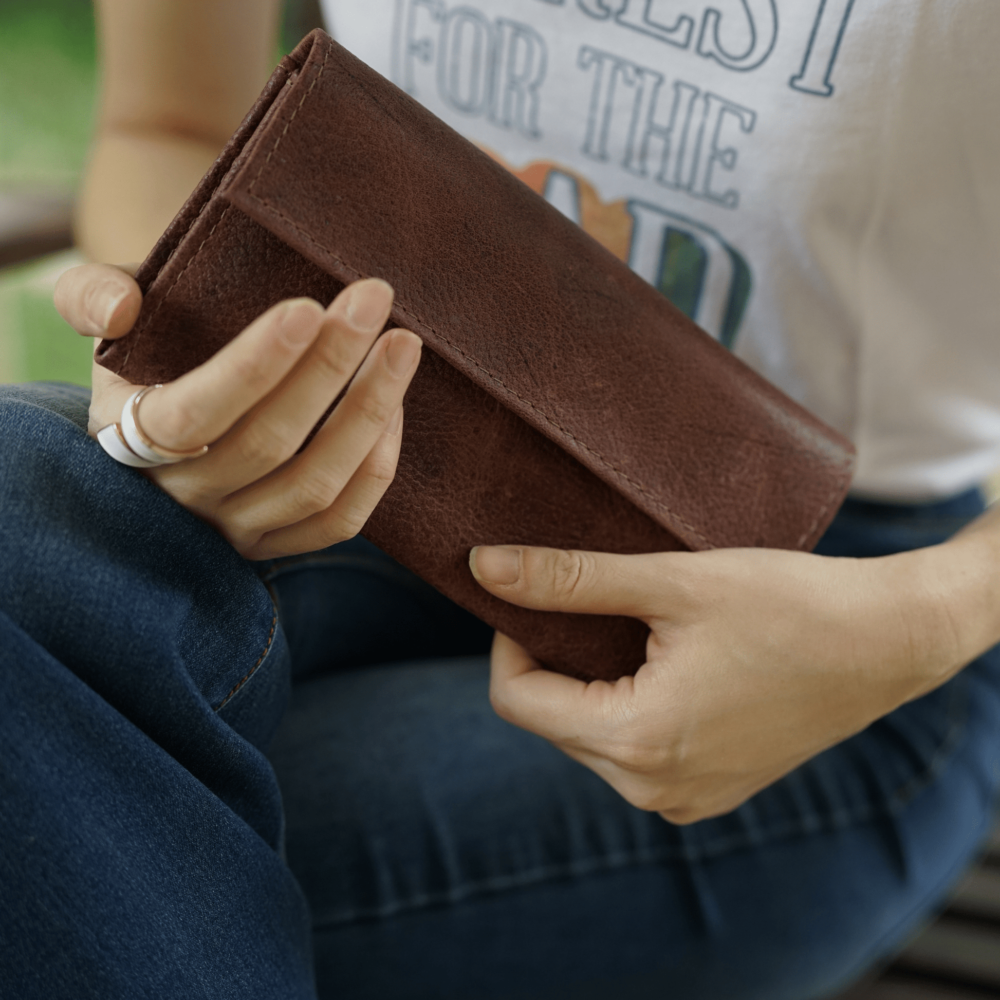 Handmade Brown Womens Wallet - Atitlan Leather