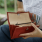 Handmade Ladies Red Wallet - Atitlan Leather