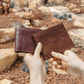 Leather Bifold Wallet with ID Window - Atitlan Leather