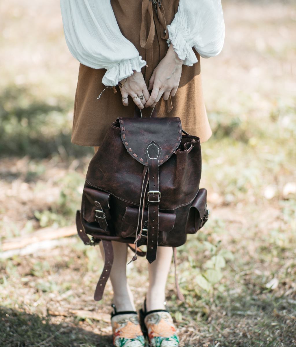 Leather Vintage Backpack - Atitlan Leather