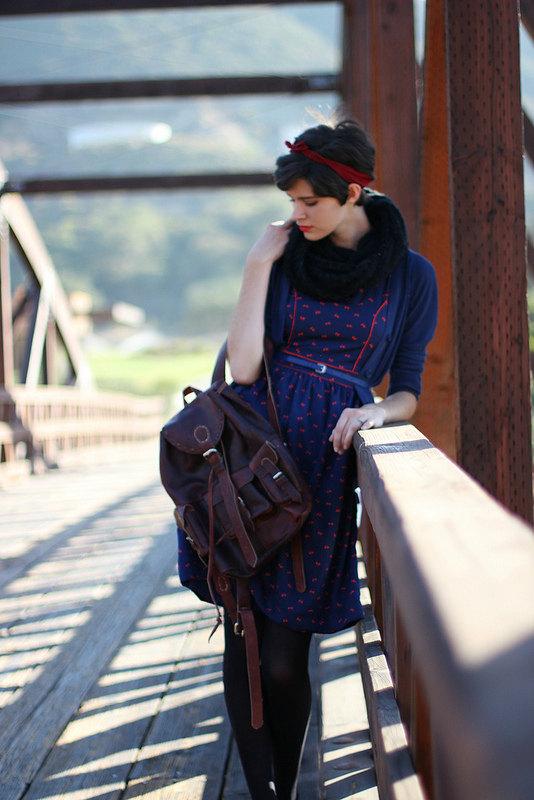 Leather Vintage Backpack - Atitlan Leather