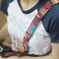 Mayan Fabric Leather Camera Strap - Atitlan Leather