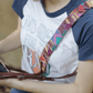 Mayan Fabric Leather Camera Strap - Atitlan Leather