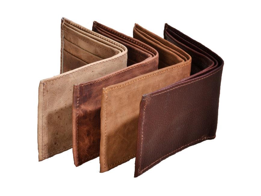 Mens Leather Wallet with Coin Pocket - Atitlan Leather