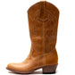 Round Toe Cowgirl Boots - Atitlan Leather