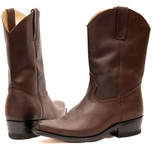 Simple Cowboy Boots - Atitlan Leather