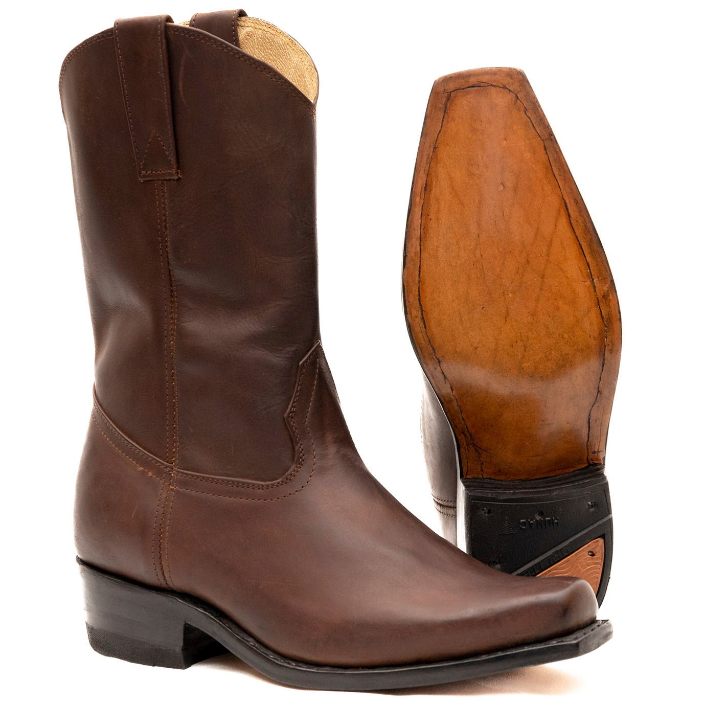 Simple Cowboy Boots - Atitlan Leather