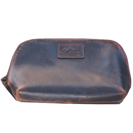 Small Leather Dopp Kit - Atitlan Leather