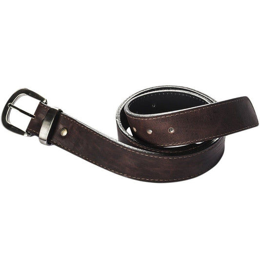 Smooth Brown Leather Money Belt - Atitlan Leather