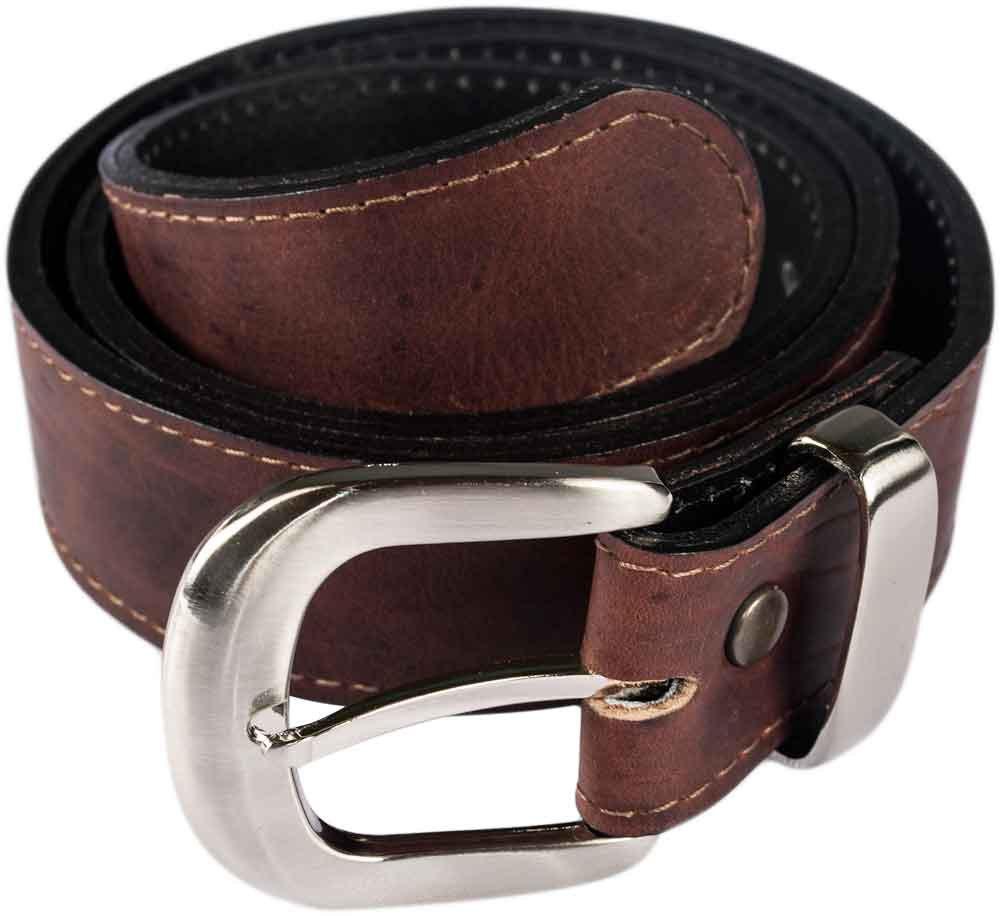 Smooth Brown Leather Money Belt - Atitlan Leather