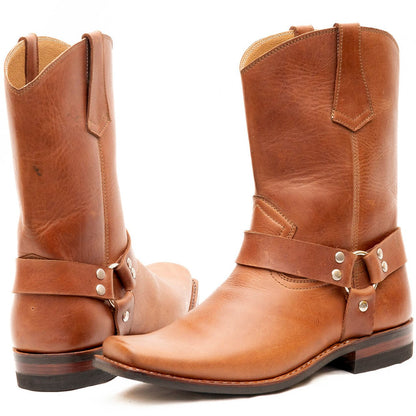 Spur Cowboy Boots - Atitlan Leather