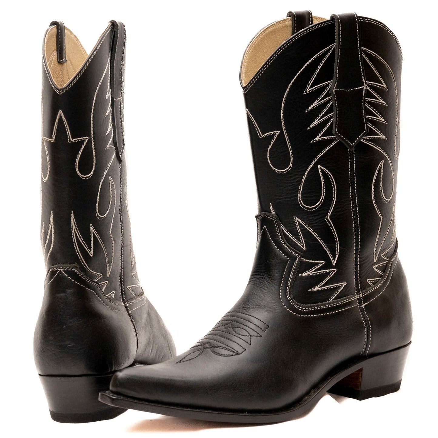 Tejana Cowboy Boots - Atitlan Leather