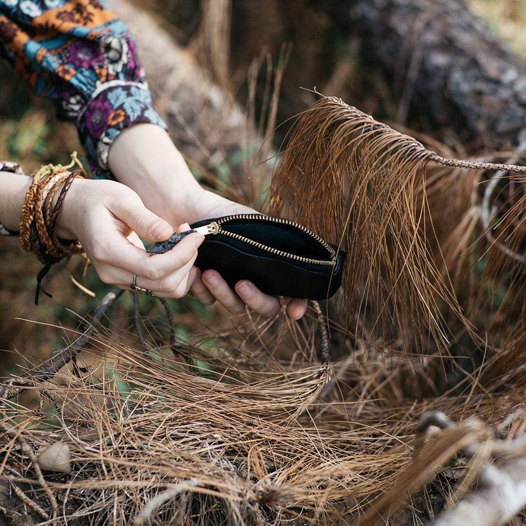 Zip Leather Coin Purse - Atitlan Leather